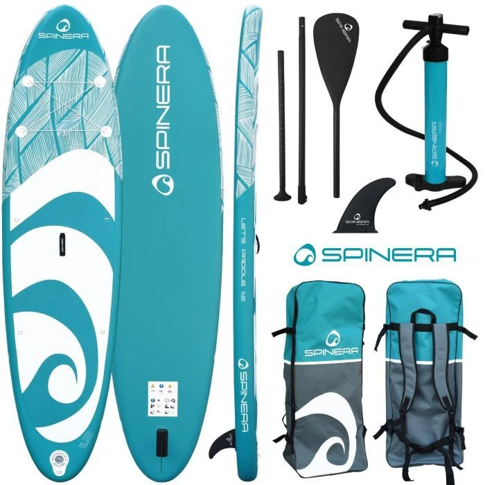 Spinera Lets Paddle 11'2" SUP Paddle Board Package - Blue/White 4 Spinera Lets Paddle 11'2" SUP Paddle Board Package - Blue/White - Image 2
