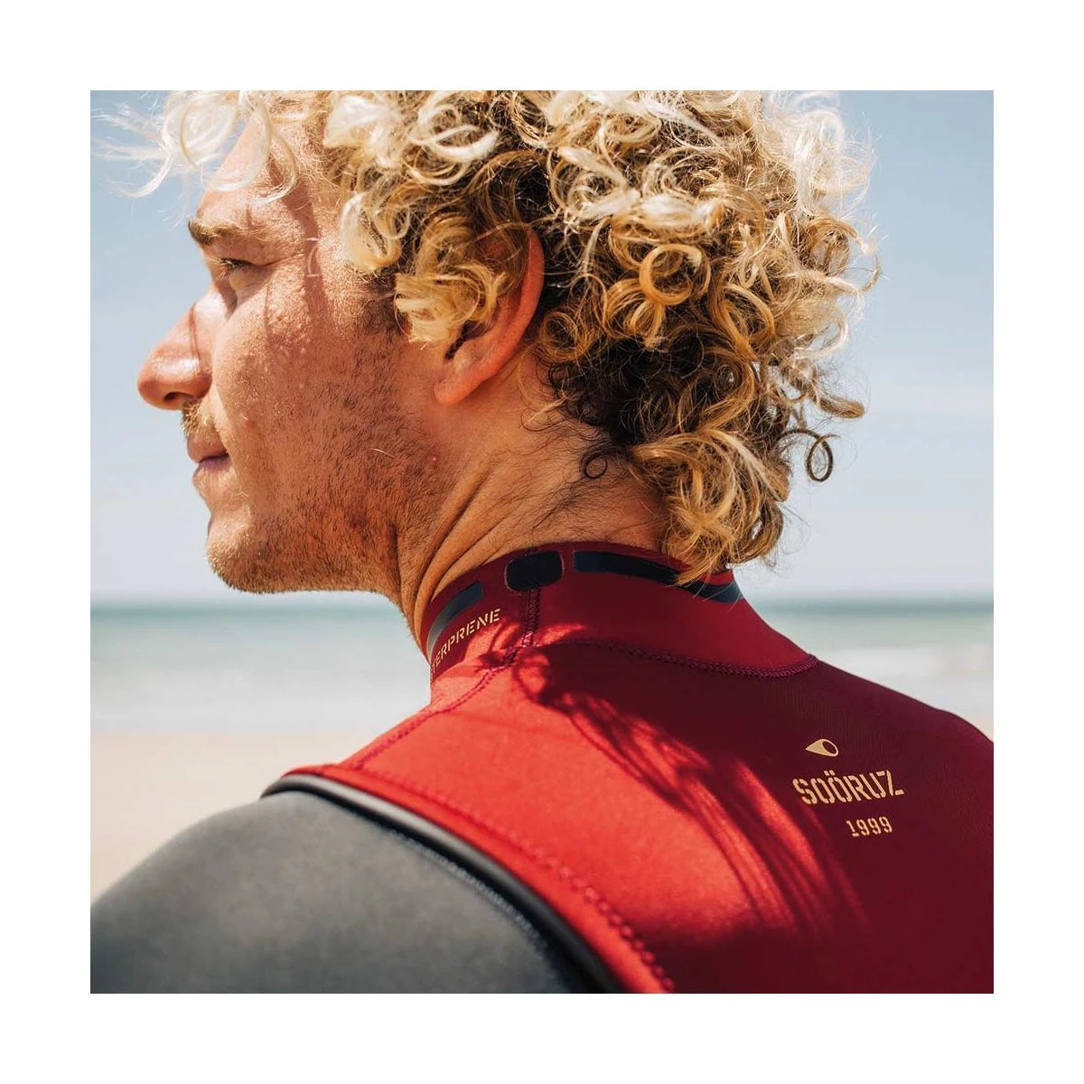 Sooruz FIGHTER 5/4/3mm Mens Chest Zip Full Winter Wetsuit 2023 - Wine 6 Sooruz FIGHTER 5/4/3mm Mens Chest Zip Full Winter Wetsuit 2023 - Wine - Image 4