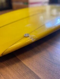 Almond Quadkumber 5'8" California Import Surfboard + Fins - Used -Cheap Surfboards Store whatsapp image 2023 06 13 at 13.38.03