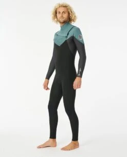 Rip Curl Dawn Patrol Perf 4/3mm Chest Zip Wetsuit 2023 - Muted Green -Cheap Surfboards Store wsm9wm 8088 2jpg 6910c612 040f 4240 9401 a810edac692f