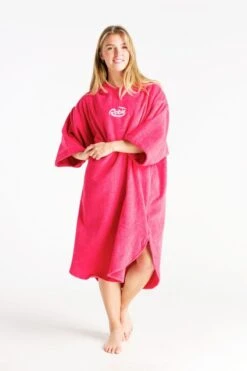 Robie Robes Original Unsiex Long Sleeve Changing Robe - Coral